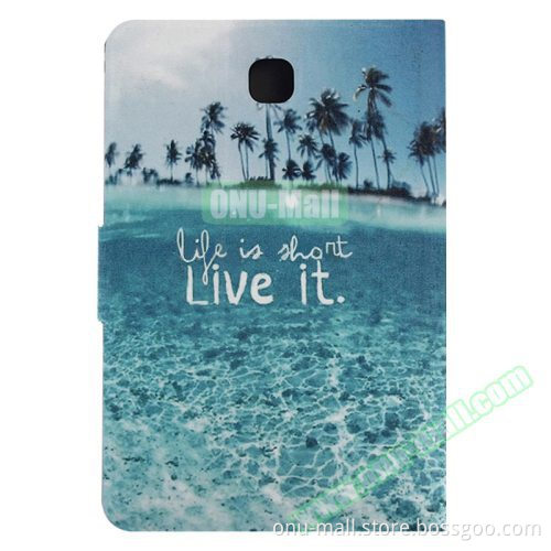China Manufacturer Flip Leather Cover for Samsung Galaxy Tab A 9.7 Tablet Case